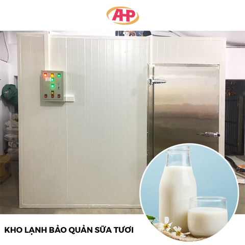 Kho lạnh bảo quản sữa