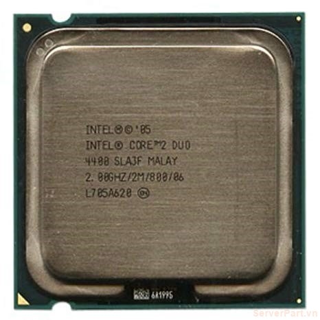 10976 Bộ xử lý CPU E4400 (2M Cache, 2.00 GHz, 800 MHz FSB) 2 cores threads / socket 775