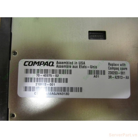 14417 Ổ đọc băng từ Tape Drive SCSI Compaq DDS4 LVD 20-40gb DAT40 pn 210682-001 sp 230203-001