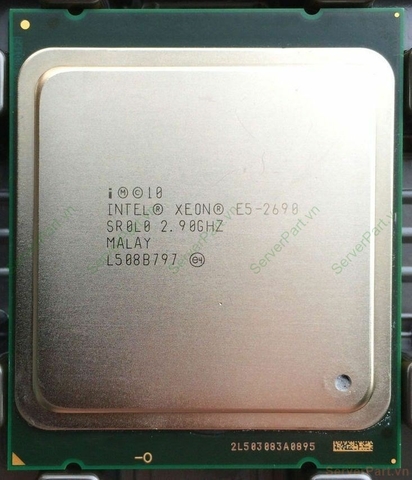 14963 Bộ xử lý CPU Intel E5-2690 (20M Cache 2.90 GHz, 8.00 GTs) 8 cores 16 threads 2011 8 cores 16 threads socket 2011