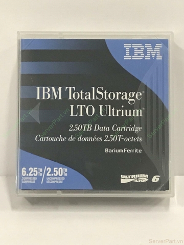 15701 Băng từ Cartridge IBM IBM Lenovo LTO6 Ultrium6 2.5tb 6.25tb RW Data 00V7590