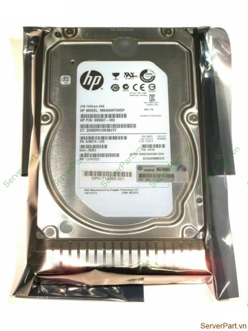 15942 Ổ cứng HDD SAS HP 2TB 7.2K 3.5