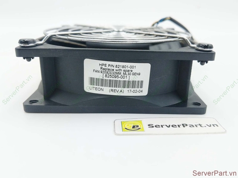 16411 Quạt tản nhiệt Fan HP ML30 G9 Gen9 ML30 G10 Gen10 (Fan sau) PN 821801-001 SP 825095-001