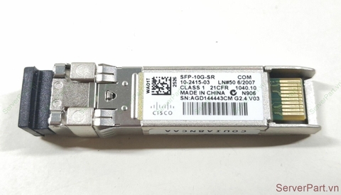 16762 Mô đun quang Module Cisco 10G MultiMode Transceiver 850nm SFP-10GB-SR 10-2415-01