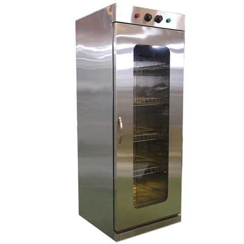 Tủ sấy bát công nghiệp 600L Inox 1cánh, cửa kính.