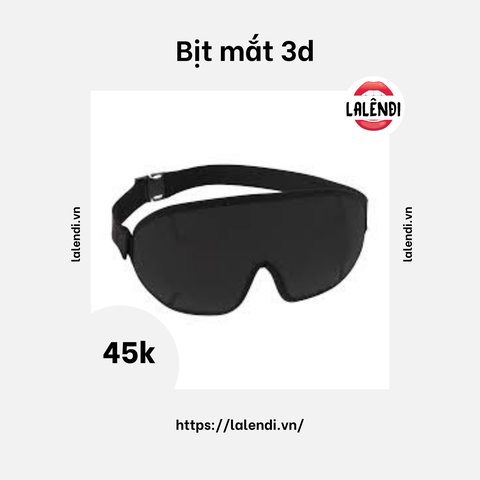 Bộ bịt mắt ngủ 3D