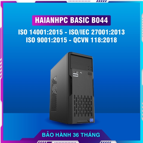 HAIANHPC BASIC B044  (H510/ I3-10100F/ 8GB/ SSD 128GB M2 + HDD 2TB/ VGA 2GB/ K+M/ 500W) - 101005100801282T