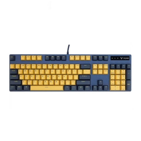 Bàn Phím Cơ có dây Rapoo V500 Pro Yellow Blue