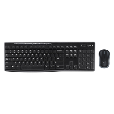 Bộ bàn phím chuột không dây Logitech MK270r