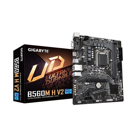 Main Gigabyte B560M - H V2 [Socket 1200]  Có cổng M2 PCLE