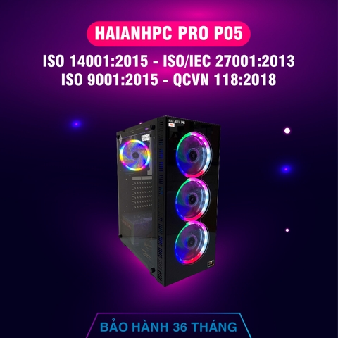 HAIANHPC PRO P05 (A320/R3 3200G/ 8GB/ SSD 128GB + HDD 3TB/ K+M/ 450W) - 032003200801283T