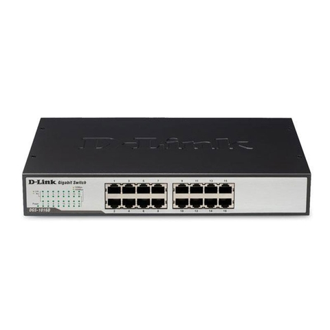 Bộ Chia Mạng Dlink DGS 1016C (16 Cổng, 100Mps, Vỏ kim loại)