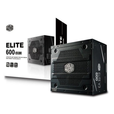 Nguồn Cooler master ELITE 600W V3