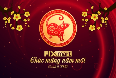 FIXMART THÔNG BÁO NGHỈ TẾT CANH TÝ 2020 FIXMART THÔNG BÁO NGHỈ TẾT CANH TÝ 2020