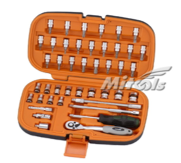 Mitools Bộ tuýp 1/4'' 44 chi tiết 0111201