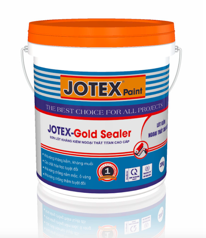 Jotex Sơn ngoại thất kháng kiềm Titan cao cấp GOLD SEALER