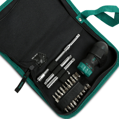 Bộ tuốt nơ vít cần tự động 25 chi tiết 09342