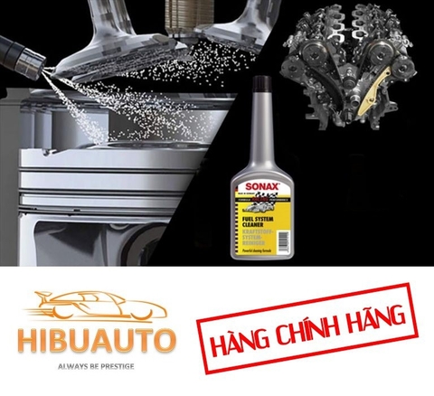 SONAX Phụ Gia Làm Sạch Hệ Thống Xăng (Fuel System Cleaner 515100)