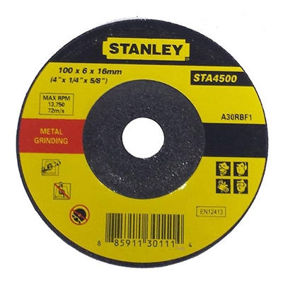Stanley Đĩa mài sắt 100 x 6 x 16 T27, STA4500