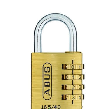 ABUS Khóa số 165/40 vàng đồng