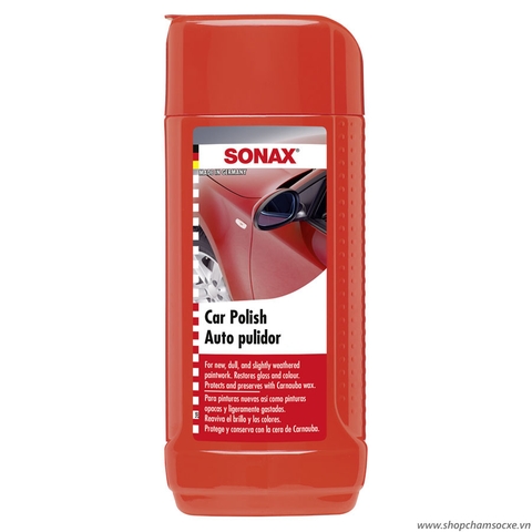 SONAX Kem đánh bóng và phục hồi sơn mờ, xước của xe (CarPolish 300100)