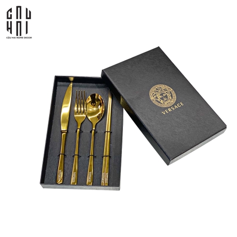 SET DAO NĨA VERSACE - SET CUTLERY VERSACE 4PCS