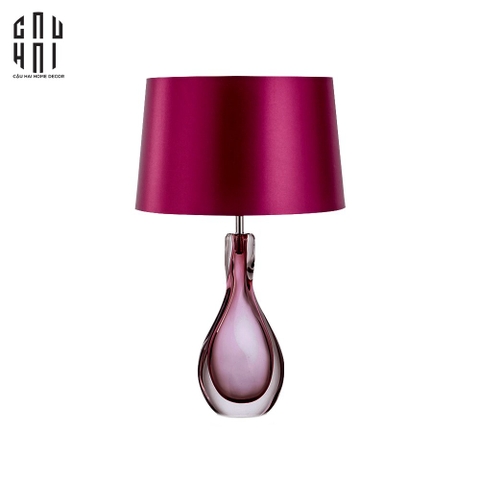 ĐÈN BÀN AMBER - AMBER SILKY TABLE LAMP