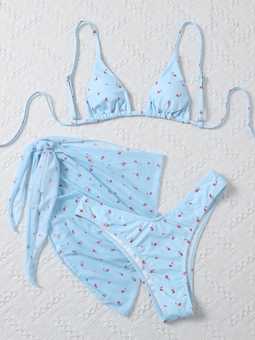 Set bikini 3 mảnh - LOVELY  BLOSSOM