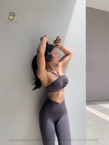 Set tập GYM - YOGA dài ống loe - ELLA SET