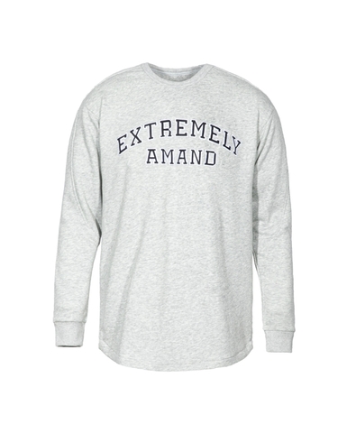 Embroidered Text Long Sleeve