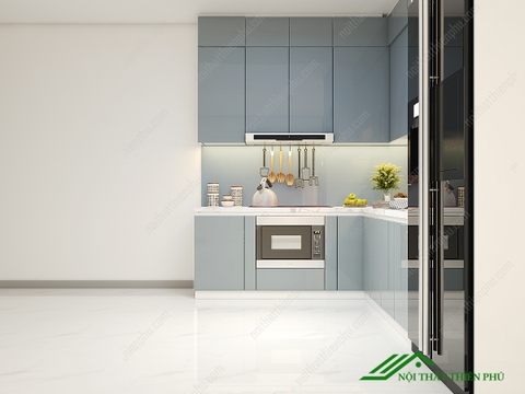 Tủ Bếp Đẹp Thiết Kế Hiện Đại Sang Trọng - TB 02