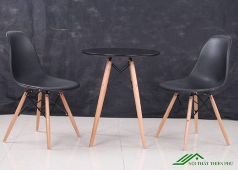 Bộ bàn ăn tròn 2 người giá rẻ - BA 32