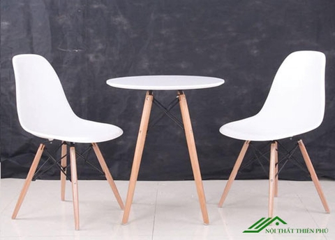 Bộ bàn ăn tròn 2 người giá rẻ - BA 32