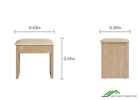 Bàn trang điểm nhỏ gọn thiết kế hiện đại - TD 19