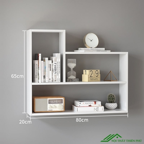 Kệ sách treo tường hiện đại - KS 07