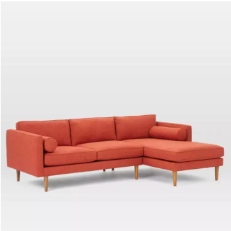 Sofa Góc Gỗ Tự Nhiên Bọc Nỉ Giá Rẻ - SF 25