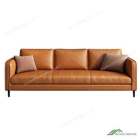 Sofa Da Cao Cấp Khung Gỗ Tự Nhiên - SF 92