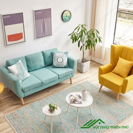 Ghế Sofa Văng Nỉ Đẹp 1m6 Giá Rẻ - SF 05