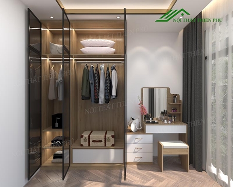 Tủ Áo 3 Cánh Kính- TK 05