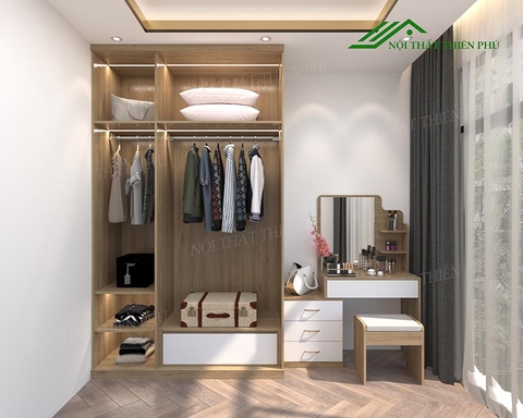 Tủ Áo 3 Cánh Kính- TK 05