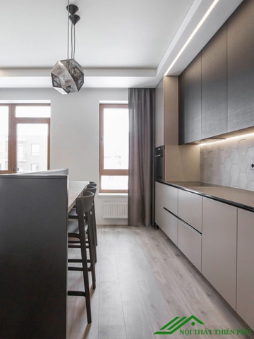 Tủ bếp đẹp phong cách hiện đại - TB 16