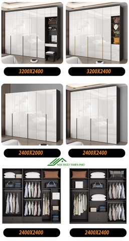 Tủ Quần Áo Hiện Đại - QA 61