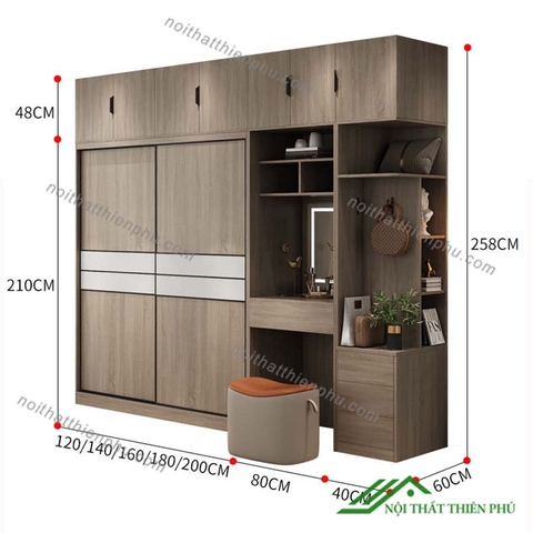 Tủ Quần Áo Đa Năng Giá Rẻ - QA 69