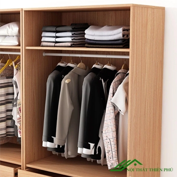 Tủ quần áo thiết kế hiện đại gỗ mdf - QA 11