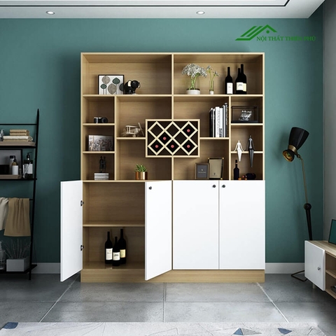 Tủ rượu gỗ công nghiệp - TR 14