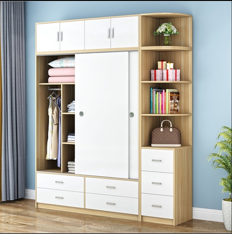 Tủ quần áo đa năng hiện đại gỗ MDF - QA 45