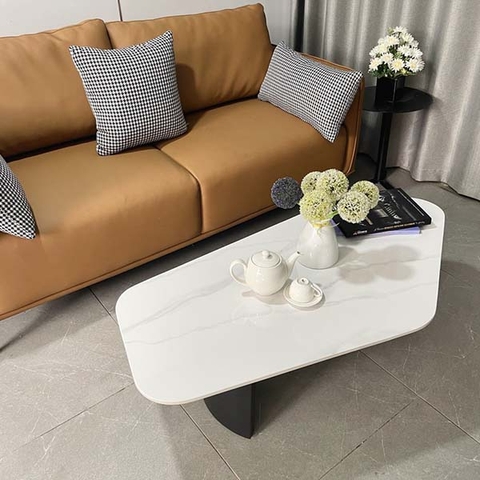 Bàn sofa, bàn trà mặt đá hiện đại - BT 43