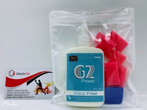 Keo sữa dán mặt vợt G2 Power lọ 100ml