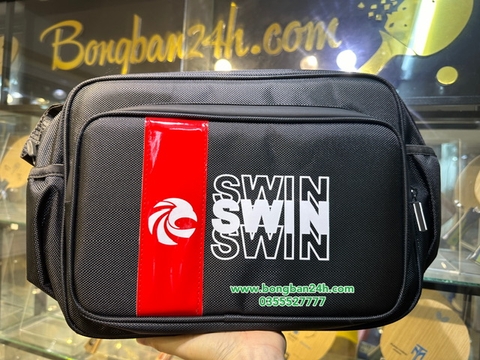 Túi đựng vợt Swin kẻ đỏ