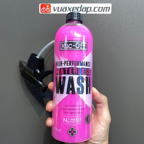 Bình rửa xe không cần nước Muc-Off Waterless Wash 750ml cho xe đạp, xe máy hoặc ô tô